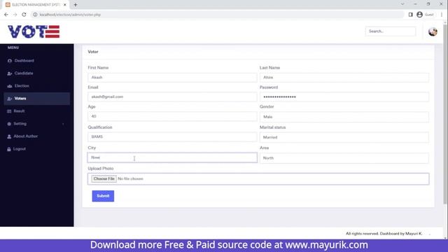 Online voting system project in php | Final Year Project Computer Science смотреть онлайн