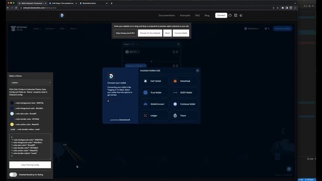 How to Customize Wallet Connection Theming to Match Your Dapp | Web3 Onboard смотреть онлайн
