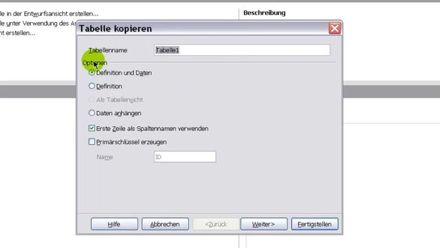 OpenOffice.org - Daten aus einer Tabellenkalkulation in eine Datenbank importieren смотреть онлайн