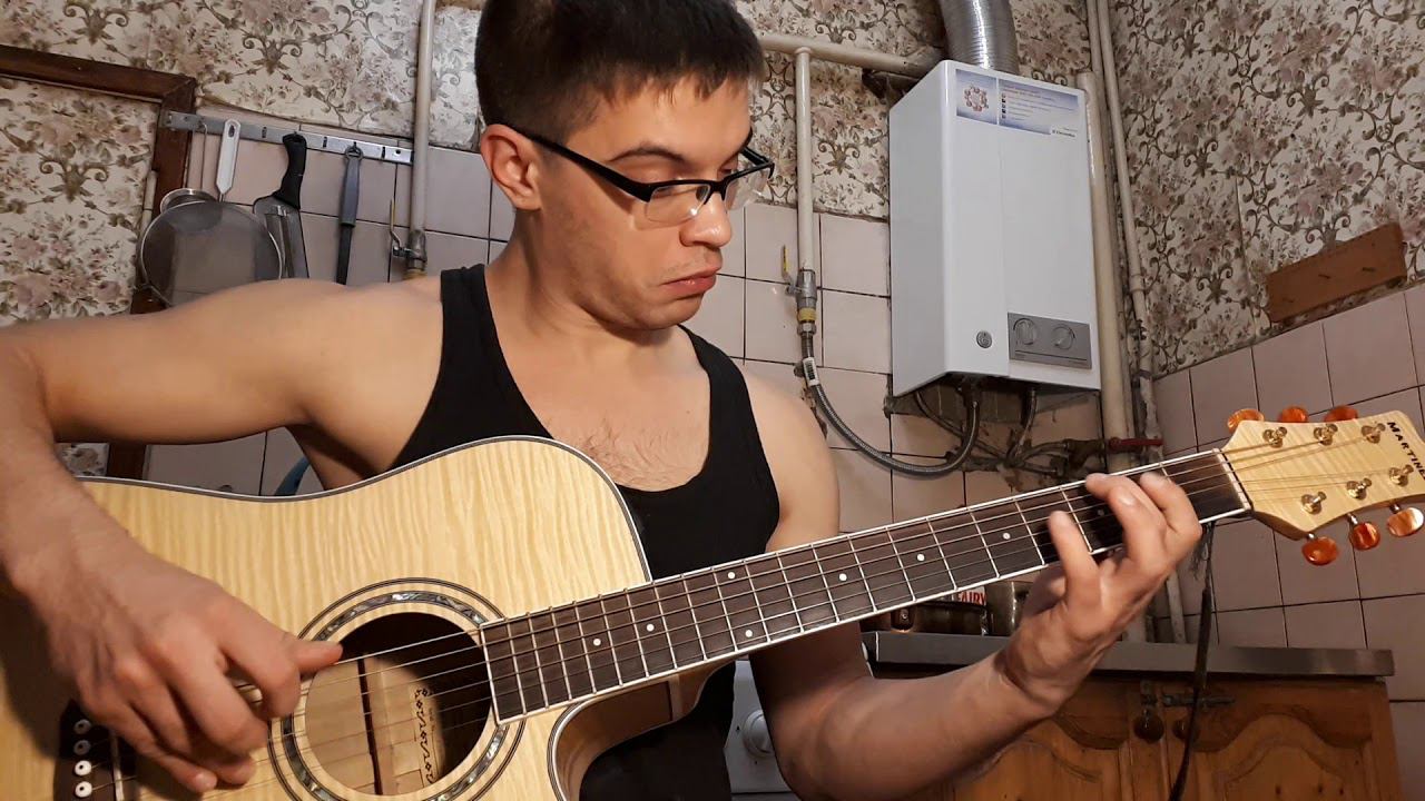 Slipknot - Wait And Bleed Acoustic Guitar Cover на гитаре смотреть онлайн