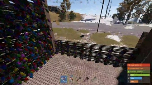 Pay 2 Win Christmas Trap Base in Rust