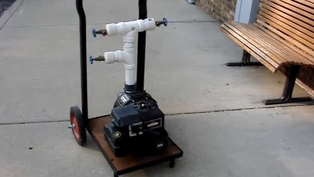 Pacer Water Transfer Pump 3.5HP Briggs Stratton Gas Engine, auction bay online смотреть онлайн