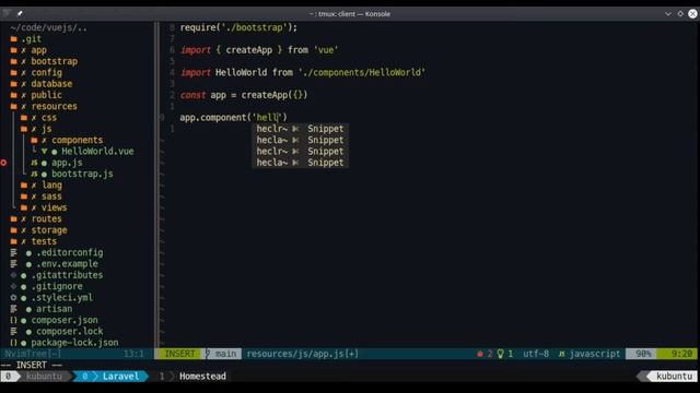 Instalar y Configurar Vue.js 3 en Laravel (Laravel Mix) смотреть онлайн