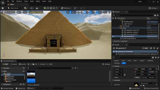 Unreal Engine 5 In 5 Days | Day 3 Creating Worlds & Moving Cameras | | Series for Beginners смотреть онлайн