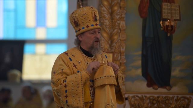 Проповедь митрополита Иоанна по случаю 10-летия образования Валуйской и Алексеевской епархии смотреть онлайн