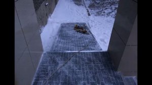 Противоскользящее покрытие GUMMI-рельеф для облицовки крыльца, ступенек, пандуса