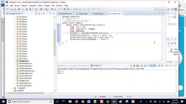 অধ্যায়-03 (Part-06) Java int and long data types and their use and usage смотреть онлайн