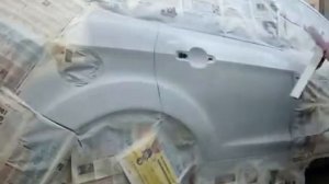 шлилифовка жидкой шпаклёвки на автомобиле часть1