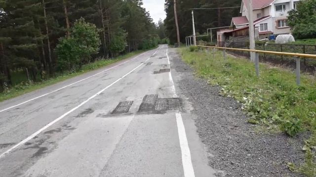 Куса. Снова ямочный ремонт дорог..... смотреть онлайн