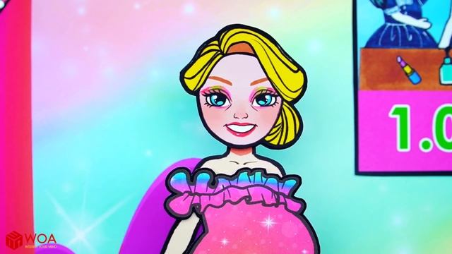 Oh! Who Can Win The Contest? - Fat Squid Game & Thin Raquelle Contest | DIY Paper Dolls & Cartoon смотреть онлайн