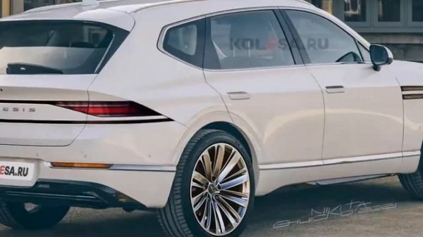 Genesis GV90 Flagship Electric SUV Imagined In Unofficial Renderings