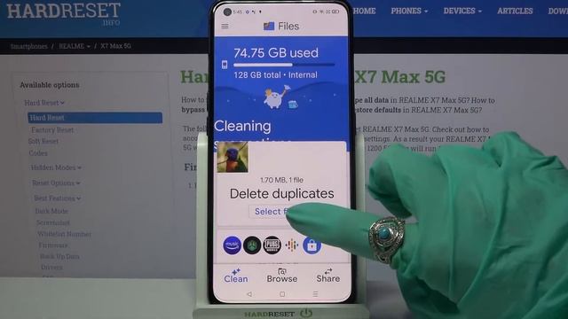 REALME X7 Max – Clean Storage / Delete Junk Files смотреть онлайн