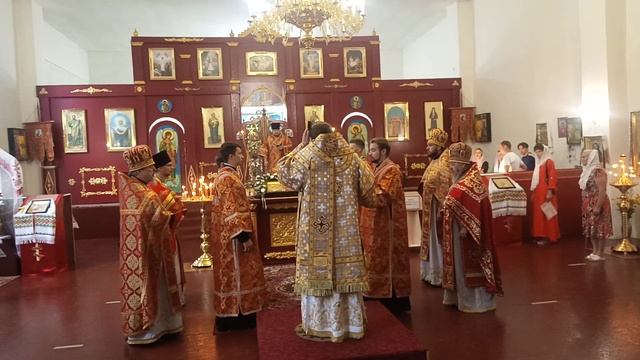 Храм Св.Царских Мучеников Кривой Рог 2022 престольный праздник смотреть онлайн