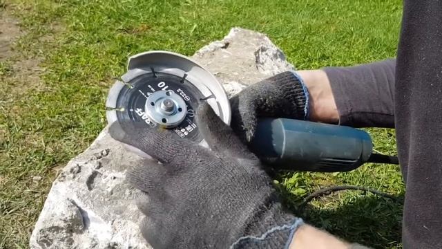 Крутой бюджетный алмазный диск GRAFF по бетону Тест смотреть онлайн