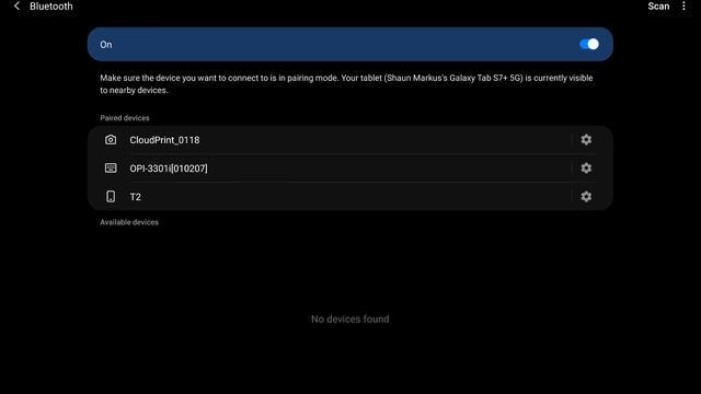 Pairing and Assigning Sunmi Cloud Printer, using Bluetooth смотреть онлайн