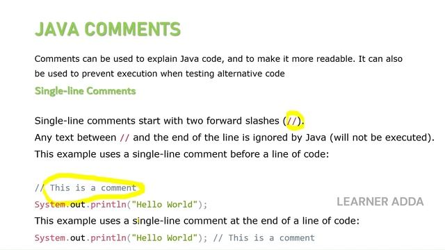 Java Comments || How to use comments in Java || Java Tutorial Part-5 смотреть онлайн