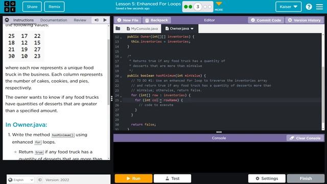 Code.org Lesson 5.3 Enhanced For Loops | Tutorial with Answers | CSA Unit 5 смотреть онлайн