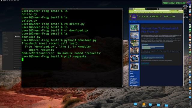Python - How To Download A File From a URL смотреть онлайн