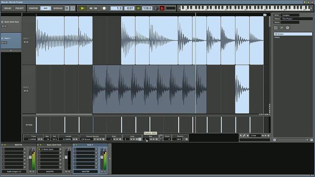 MuLab 8: Audio Sequences And Time Stretching смотреть онлайн