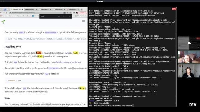 macOS installation of Forem смотреть онлайн