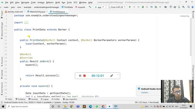 WORK CHAINING | Understanding Work Manager Series PART : 9 | IN HINDI смотреть онлайн