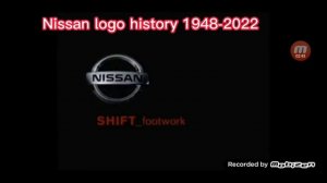 Nissan logo history 1948-2022