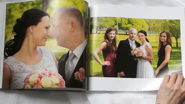 Свадебная фотокнига от фотографа Елены Морозовой - Helena Rose Jfoto.lv