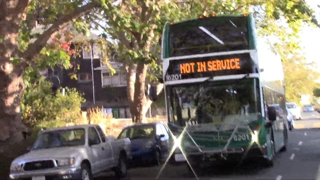 AC Transit - ADL Enviro500 Training Bus #6201 смотреть онлайн