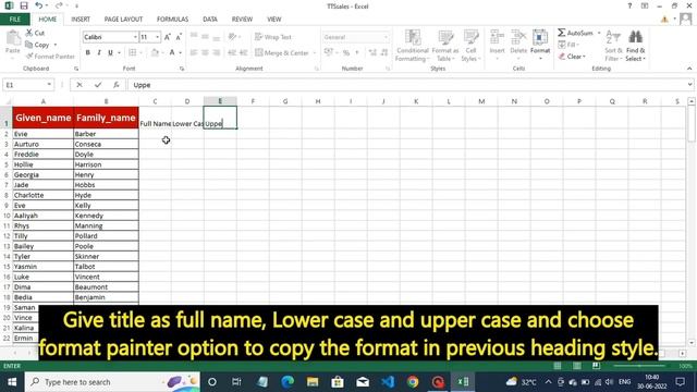 Excel String Manipulation without Formula(Flash Fill) смотреть онлайн