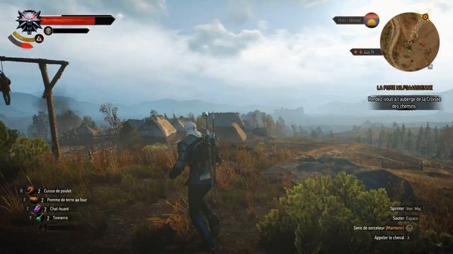 The Witcher 3 Test Graphique GTX 750 Ti Intel pentium G3450 3.4ghZ смотреть онлайн