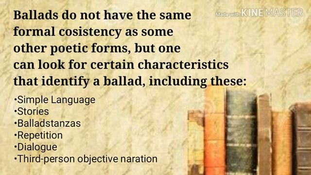 Ballad English Literature(Definition and Example) смотреть онлайн