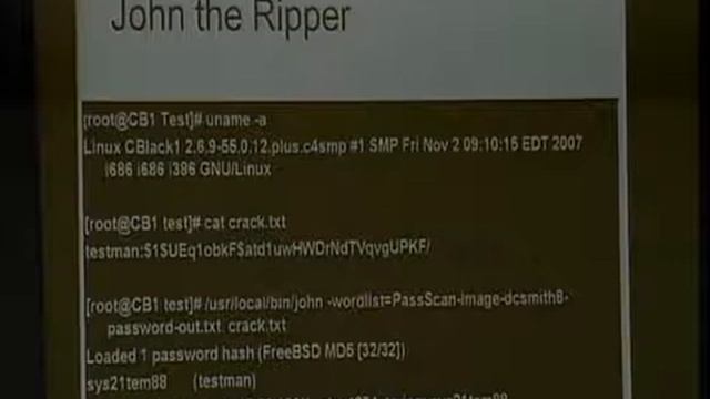 Forensic Image Analysis to Recover Passwords 2/3 смотреть онлайн