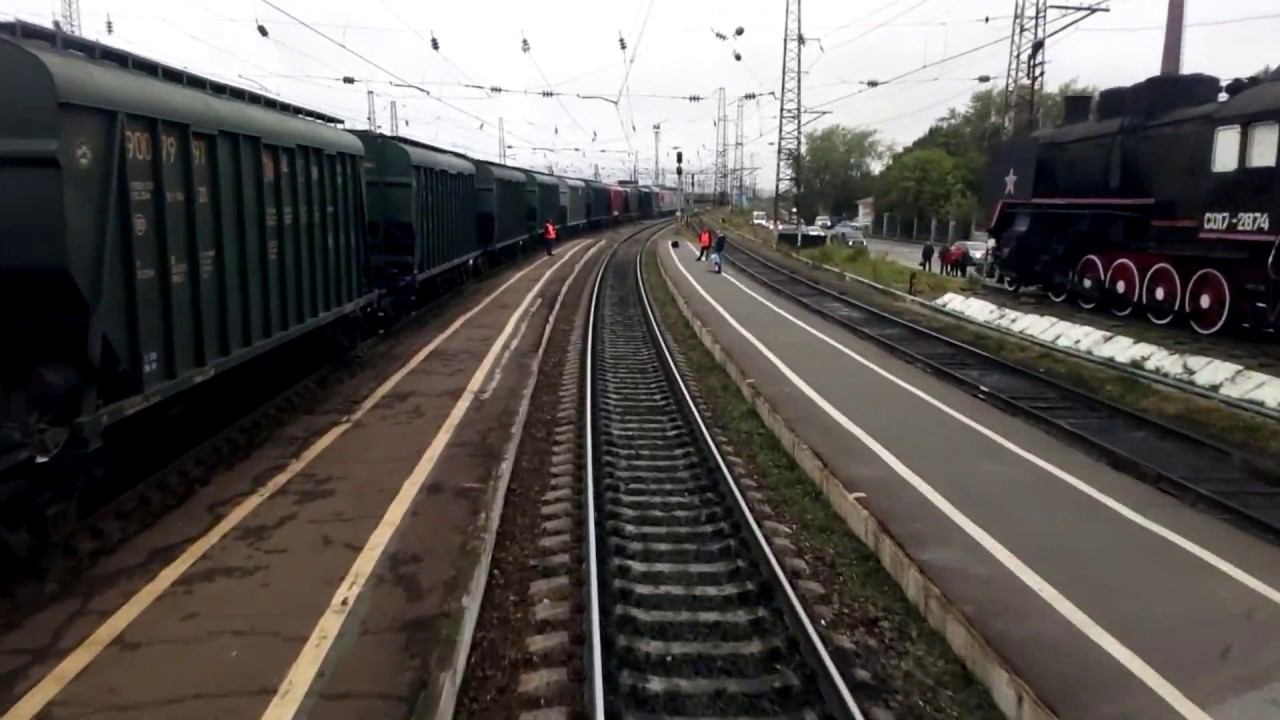 Заход в Кандалакшу на ЭП20