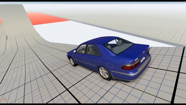 BeamNG.Drive Mod : Mazda 626 Capella (Crash test) смотреть онлайн