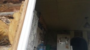 УСТАНОВКА пластиковых ОКОН В ДЕРЕВЯННОМ доме. Проем без четверти.