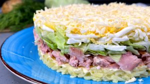 Бомбически Вкусный САЛАТ «Мимоза НОВИНКА»! Рецепт салата, не похожий на классику! ВКУСНО очень!