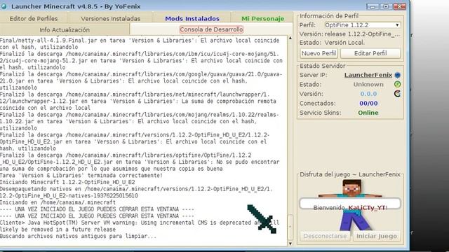 Como descargar Minecraft 1.12.2 para la canaima linux смотреть онлайн