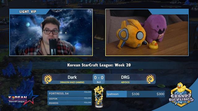 Dark vs DRG - ZvZ | Korean Starcraft League: Week 20 | Weekly StarCraft 2 Tournament смотреть онлайн