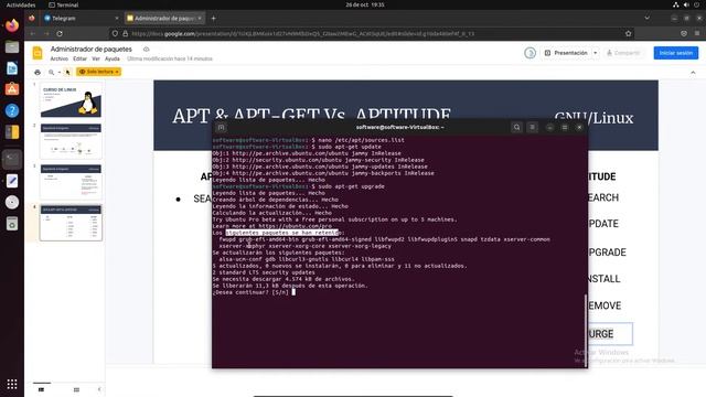 Gestor de paquetes en Ubuntu (GNU / Linux) | APT-GET & APTITUTED | N° 5 смотреть онлайн