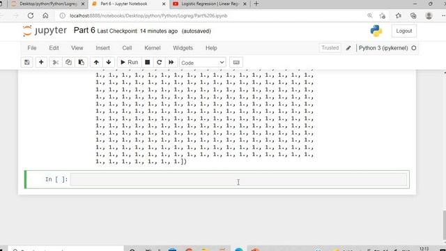 Logistic Regression with no Predictor variable | Machine Learning - P6A смотреть онлайн
