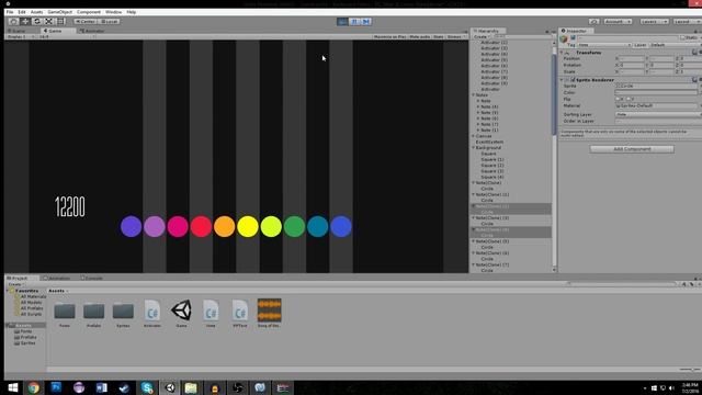 Unity Tutorial: Creating a Guitar Hero-Like Music Game 4 смотреть онлайн