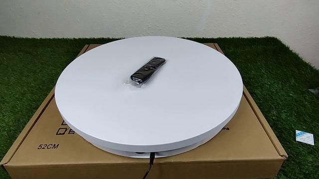 Подставка поворотная для фото-видеосъемки, 52см. нагрузка до 100кг. Цвет белый смотреть онлайн