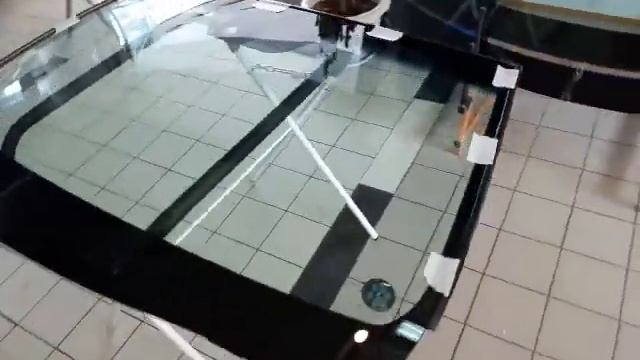 установка лобового стекла Nissan x-trail T31 смотреть онлайн