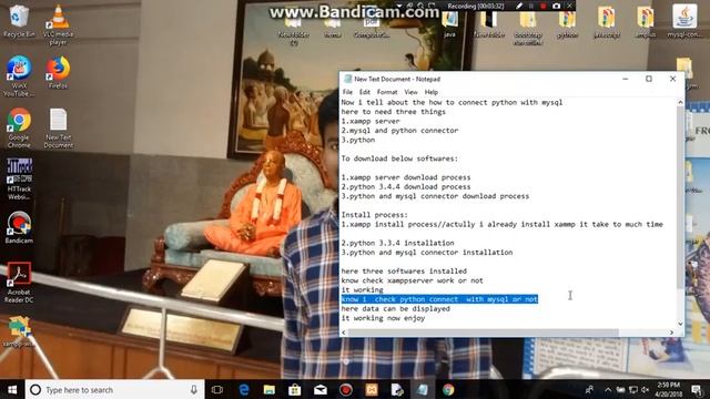 python and mysql connection for databse смотреть онлайн