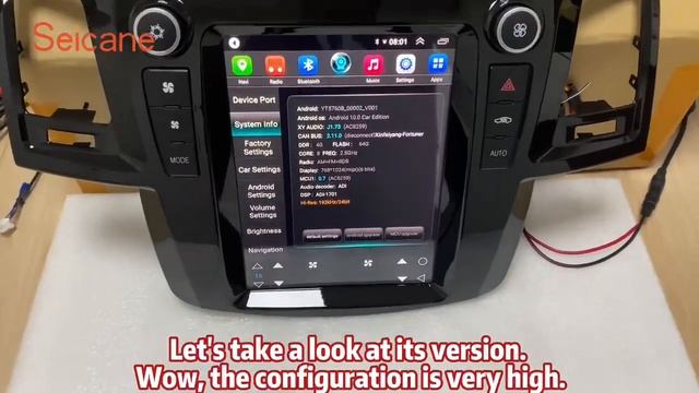 Android Carplay Tesla Screen for 2004-2015 Toyota Fortuner | Unboxing, Functions смотреть онлайн