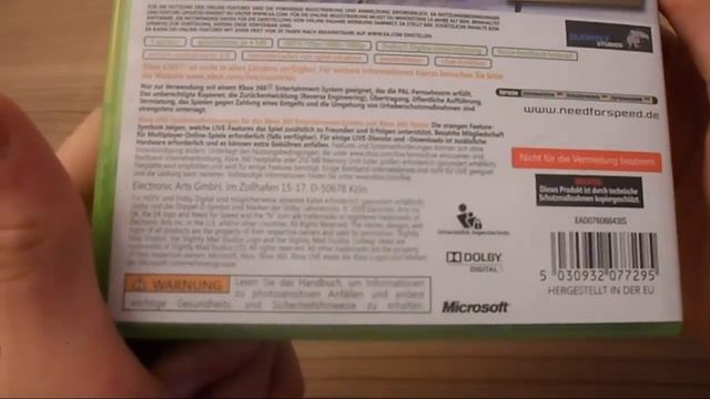 Unboxing - Need For Speed: Shift (XBOX360) (10) смотреть онлайн