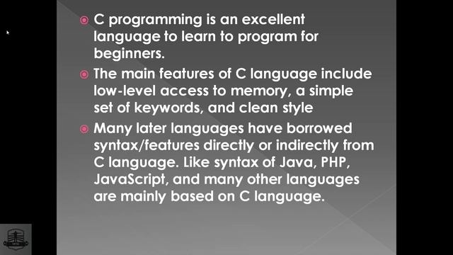 C programming Language tutorial in தமிழ் | part-1 смотреть онлайн