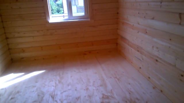 Готовый деревянный дом из бруса 63 кв.м. (6 х 6 м) // Обзор внутри смотреть онлайн