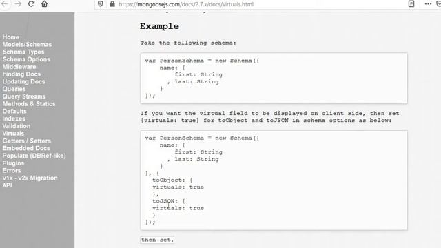 Virtual Types in MongoDB [UR] Module 3 Lecture 9 ZE - 252 смотреть онлайн