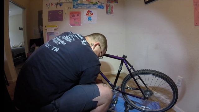 90s Mountain Bike Build - 1995 Trek Mountain Track 830 Bmx Klunker Conversion